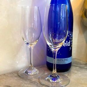 Set of 2 Champagne Flute Glasses